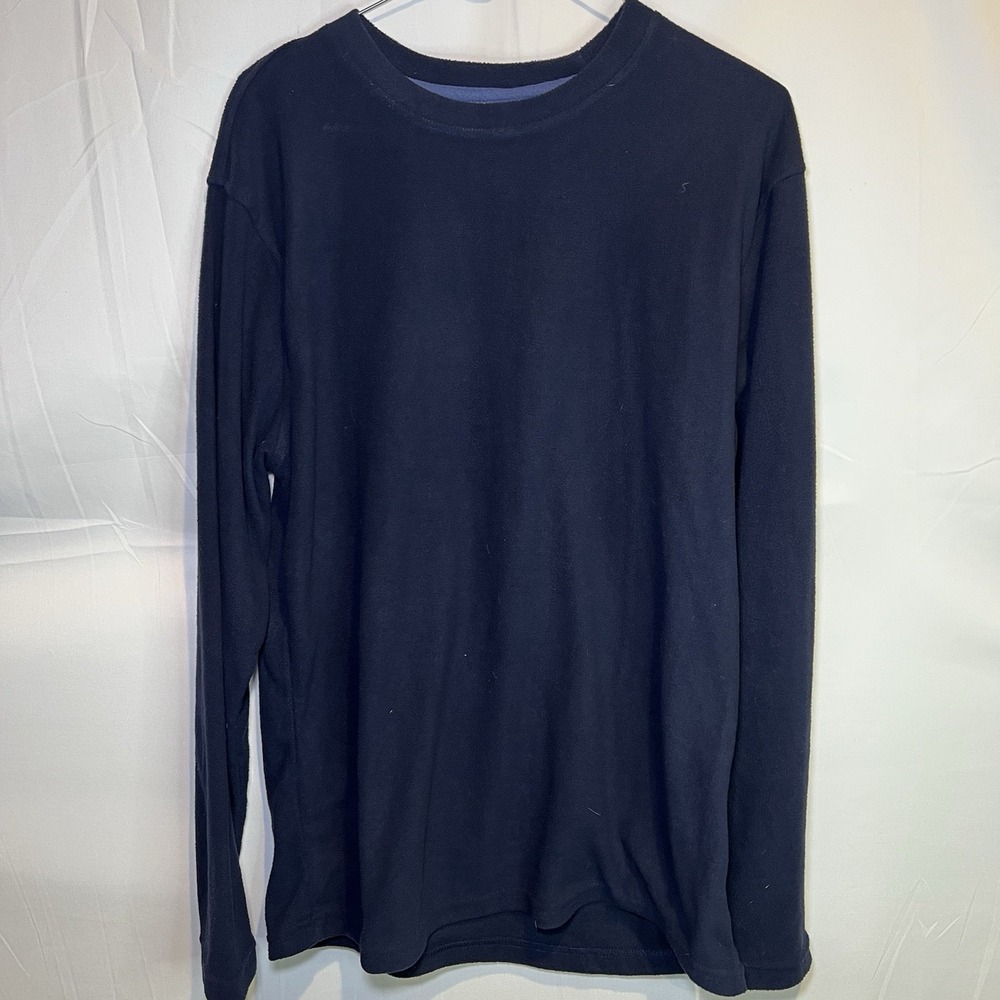 Perry Ellis Men's Size Small Crew Neck Blue Sweater S